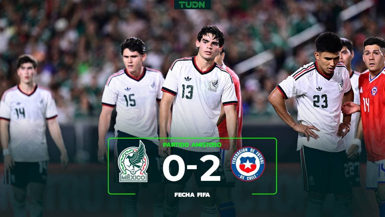 Resumen | ¡México pierde con Chile! La Roja se impuso al Tricolor 0-2 en Los Ángeles