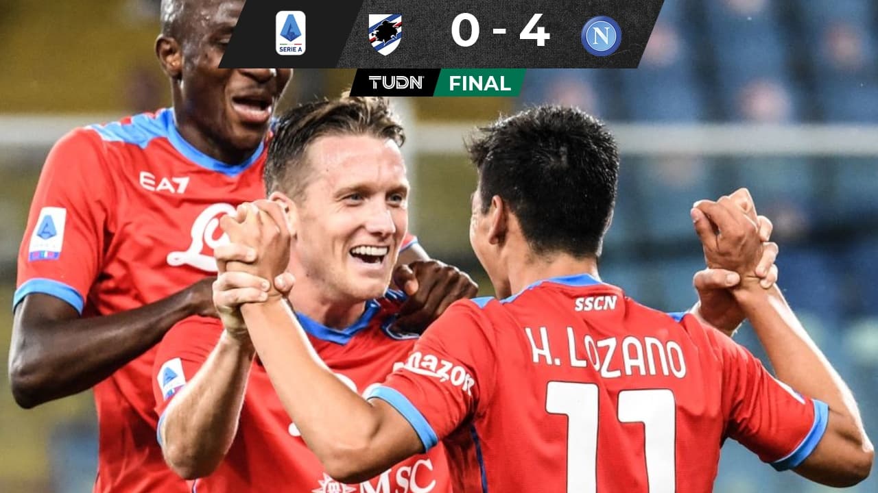 ‘Chucky’ Lozano hace doblete de asistencias con Napoli