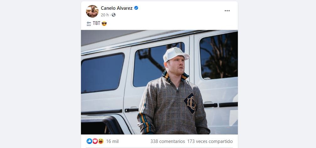 ‘Canelo’ Álvarez levanta polémica en Facebook con un hashtag
