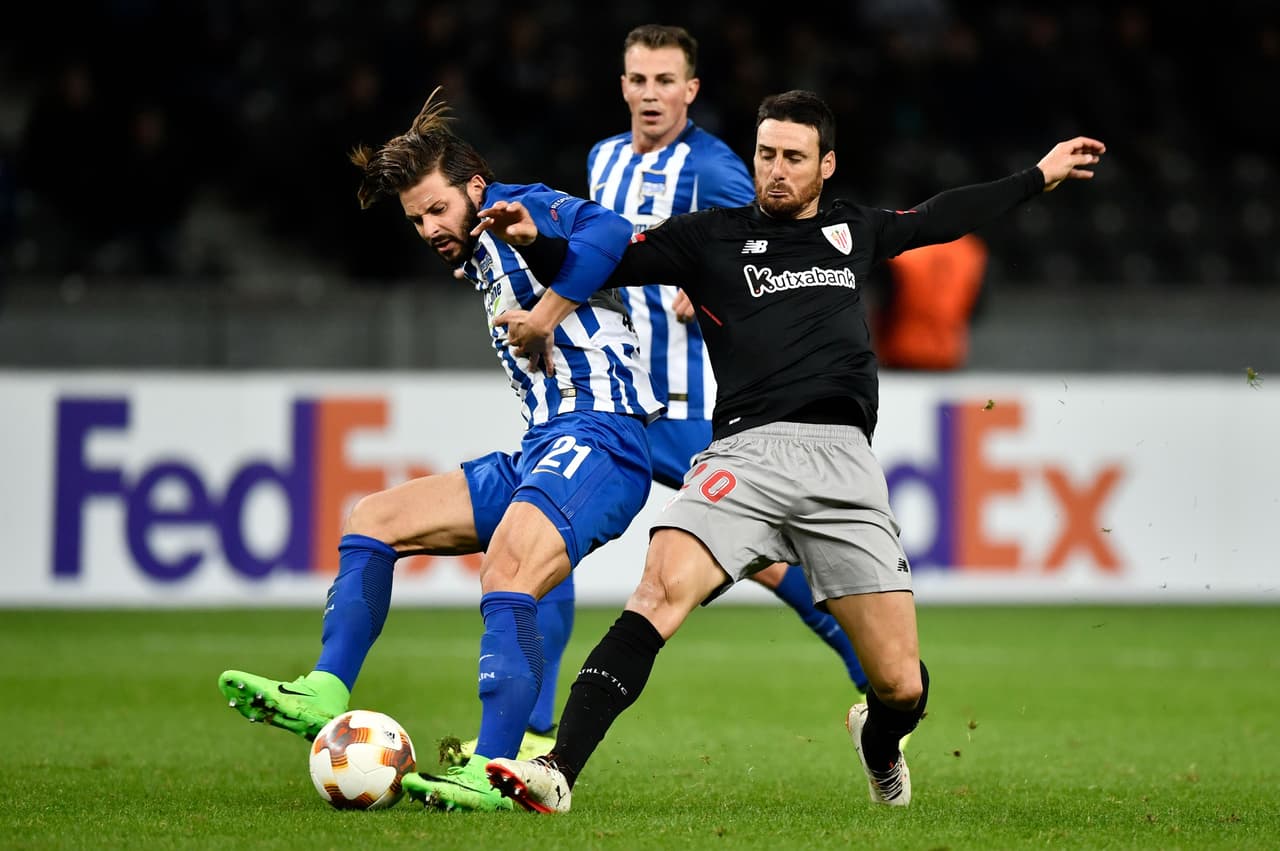 Hertha 0-0 Athletic Club: alemanes y españoles empataron en su debut en esta Europa League, sin goles en el Olímpico de Berlín.