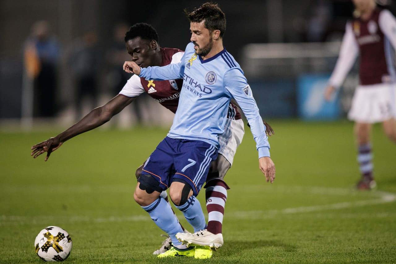 David Villa regresó a la convocatoria de NYCFC.