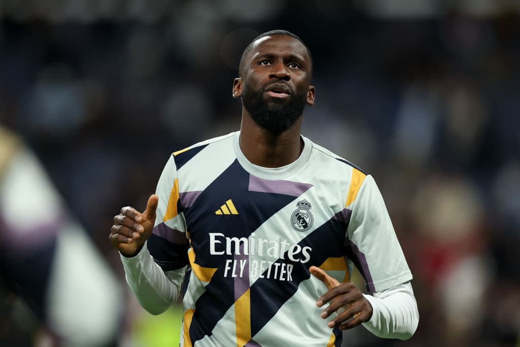 Rüdiger, dos semanas de baja con el Real Madrid por una lesión