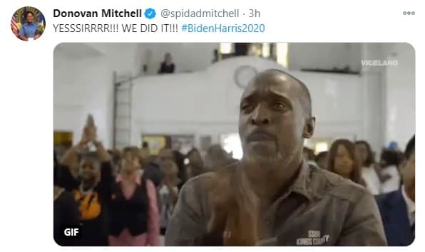 Así reaccionó el deporte a la victoria virtual de Biden | Donald Trump dejaría de ser presidente de los Estados Unidos y los atletas expresaron su sentir en redes sociales.