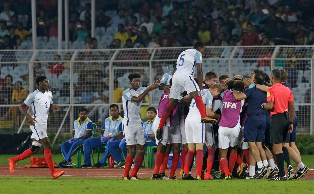 Inglaterra vence a Brasil y se mete a la final del Mundial Sub-17