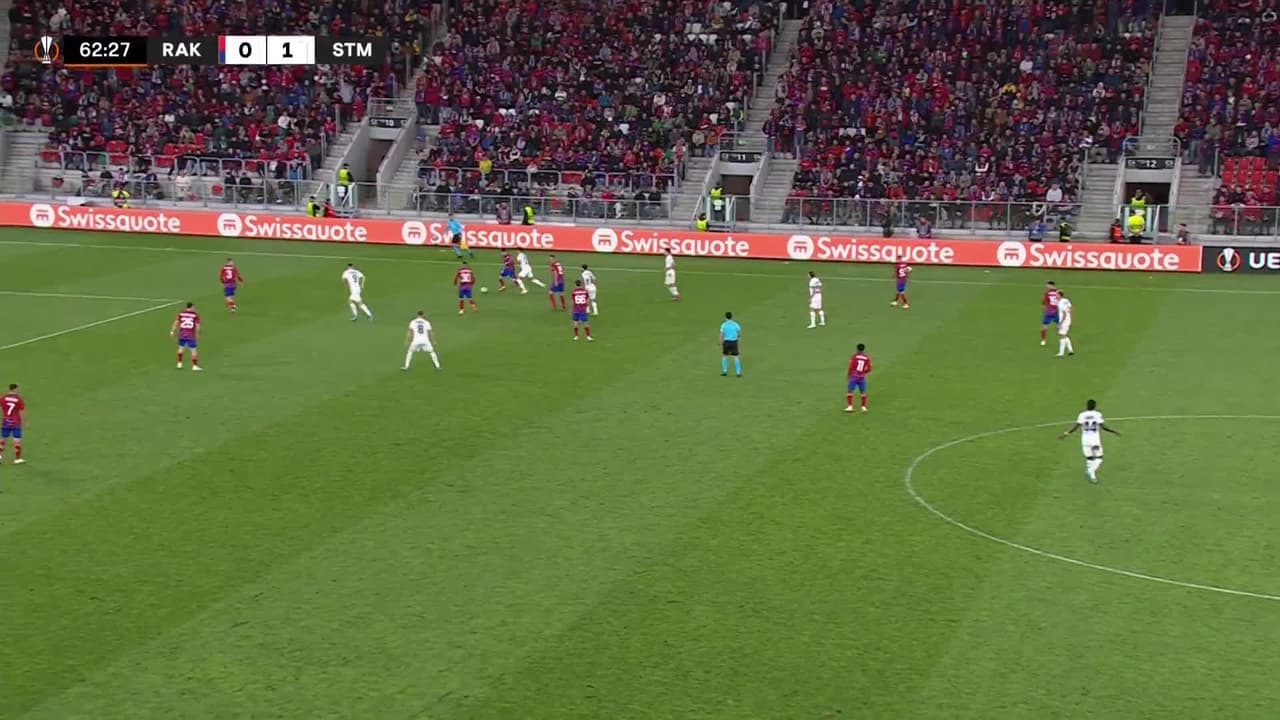 ¡TIRO ATAJADO! disparo por Otar Kiteishvili.