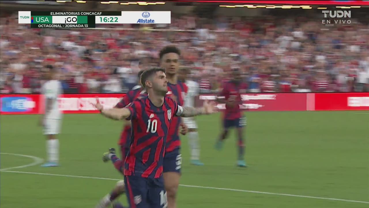 ¡No falla! Penalti de Godoy y Pulisic pone el 1-0 para el Team USA