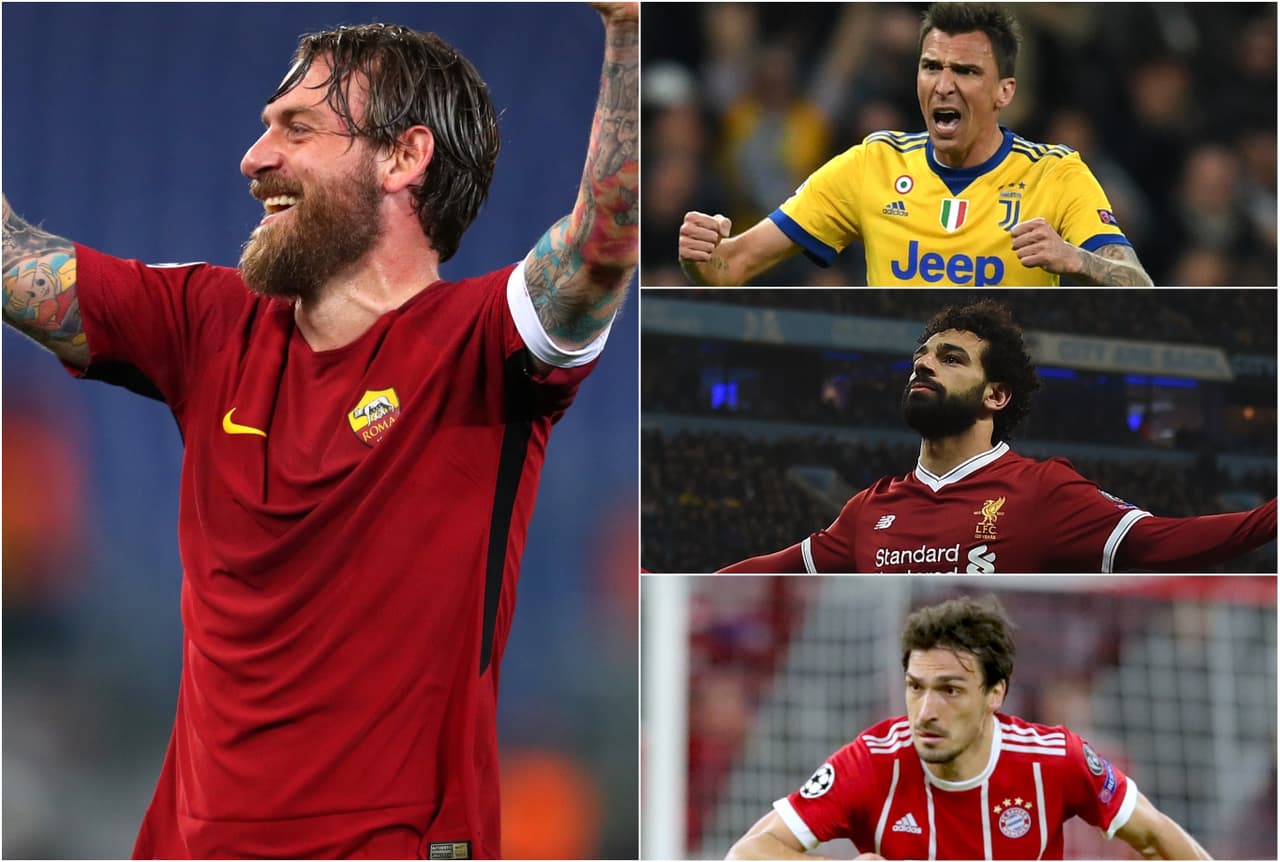 Los grandes partidos que consiguieron la Roma y la Juventus les permitió predominar en esta selección de los mejores jugadores de los cuartos de final de vuelta.
