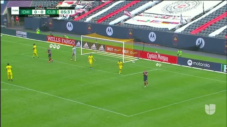 Tiro desviado de Fabian Herbers