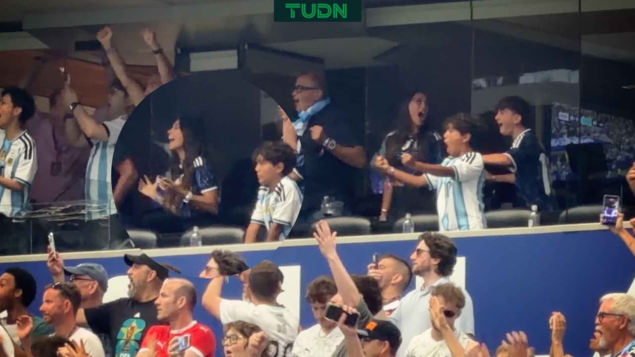 Así vivió la familia de Lionel Messi los goles de Argentina en el Mundial 2026