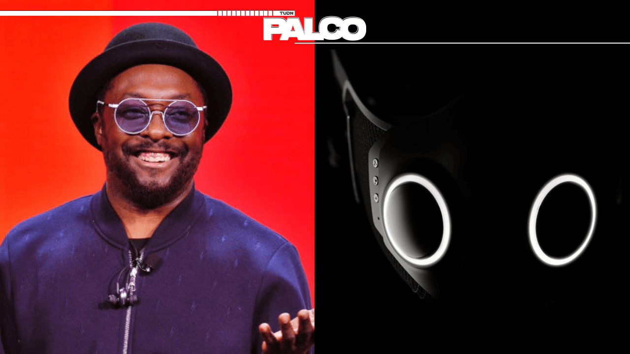 Will.i.am estrena cubrebocas del futuro con audífonos | El músico integrante de ‘Black Eyed Peas’ ha creado una máscara con especificaciones muy interesantes.