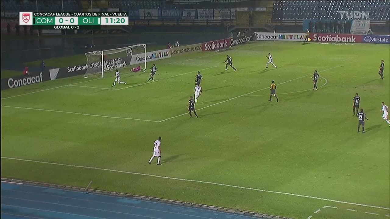 Cabezazo de Agustín Herrera y gran atajada de Harold Fonseca