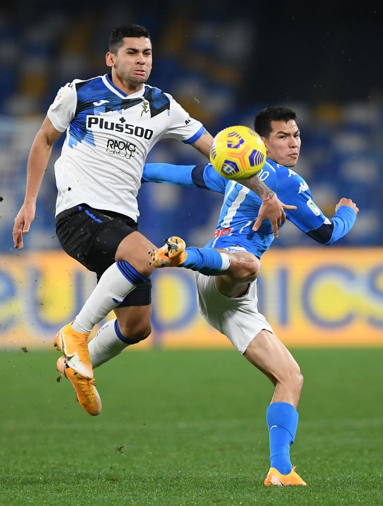 En el Diego Armando Maradona, Hirving ‘Chucky’ Lozano inició el cotejo y salió al 82’. El juego de ida se disputará en el Atleti Azzurri el próximo 10 de febrero.