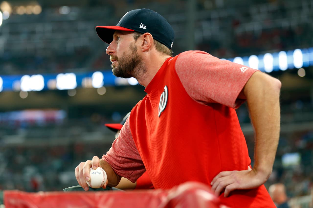 Max Scherzer, a lista de lesionados de Nationals
