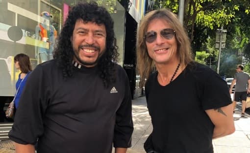 René (izq.) y Claudio serían de los preferidos en algún 11 ideal de principios de los noventa.