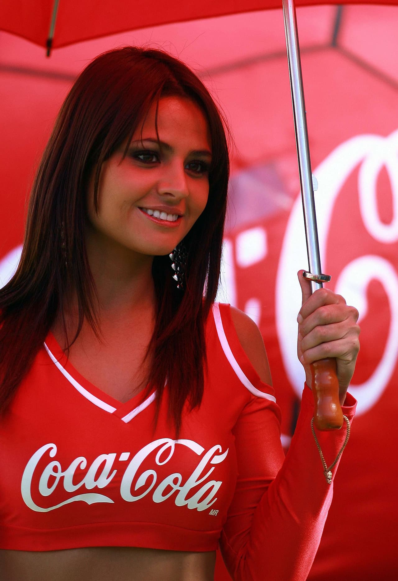 Bellas porristas en la vuelta de las semis