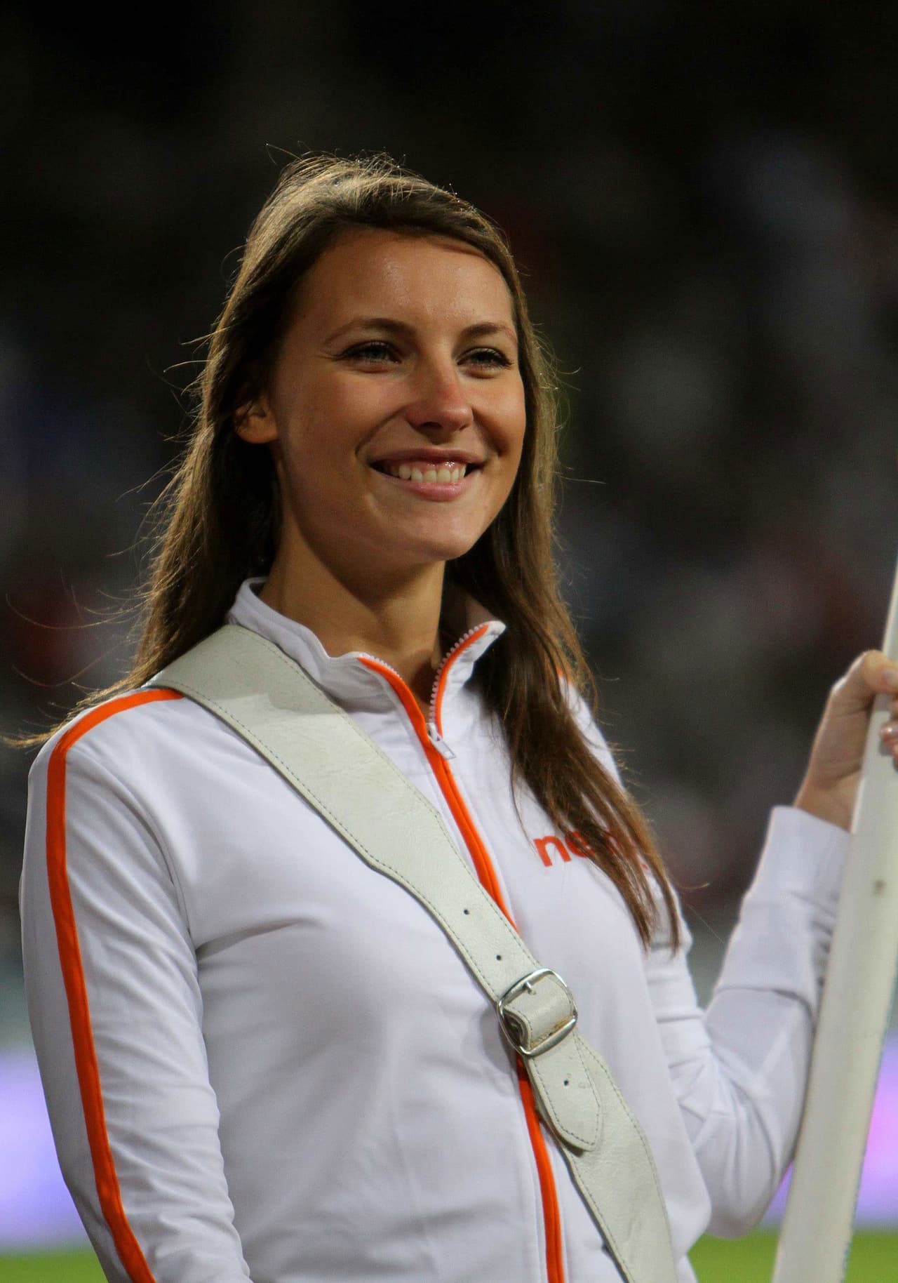 Bellas porristas en la vuelta de las semis