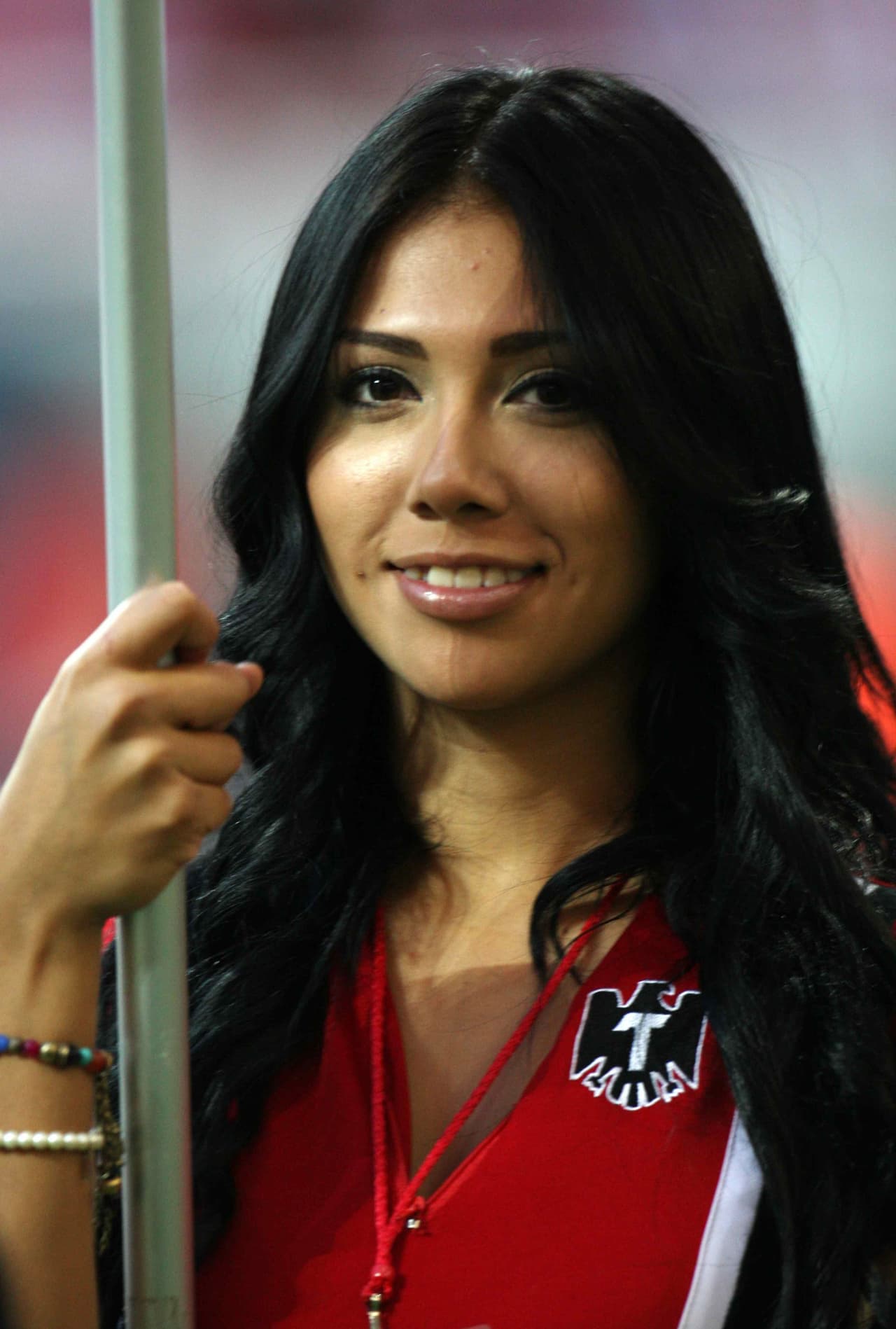 Bellas porristas en la vuelta de las semis