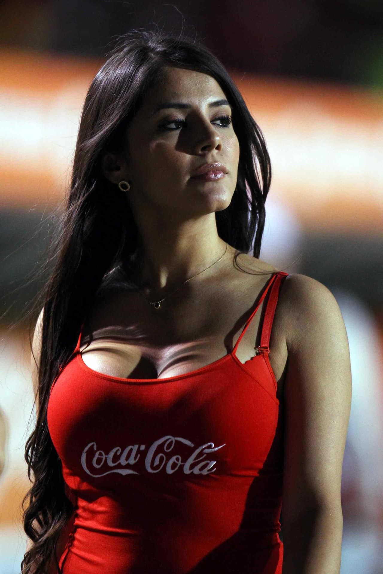 Bellas porristas en la vuelta de las semis