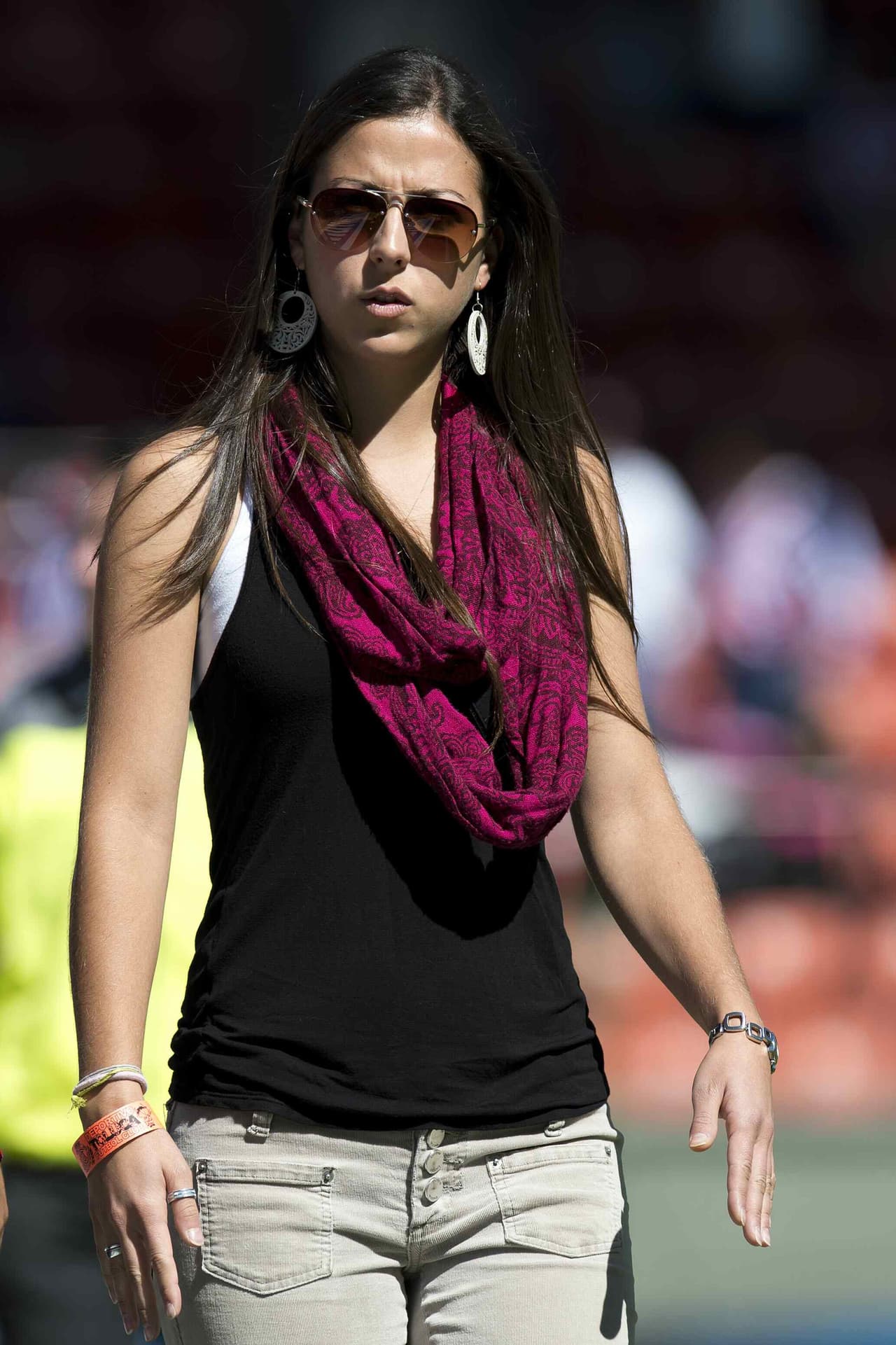 Bellas porristas en la vuelta de las semis