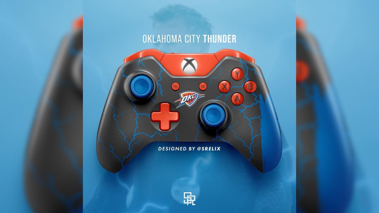 Oklahoma City thunder | El famoso artista gráfico, Mikey Halim, fusionó la NBA con los héroes y villanos de los diferentes universos para crear un nuevo concepto de controles para PlayStation 5 y Xbox X. El resultado es simplemente espectacular.