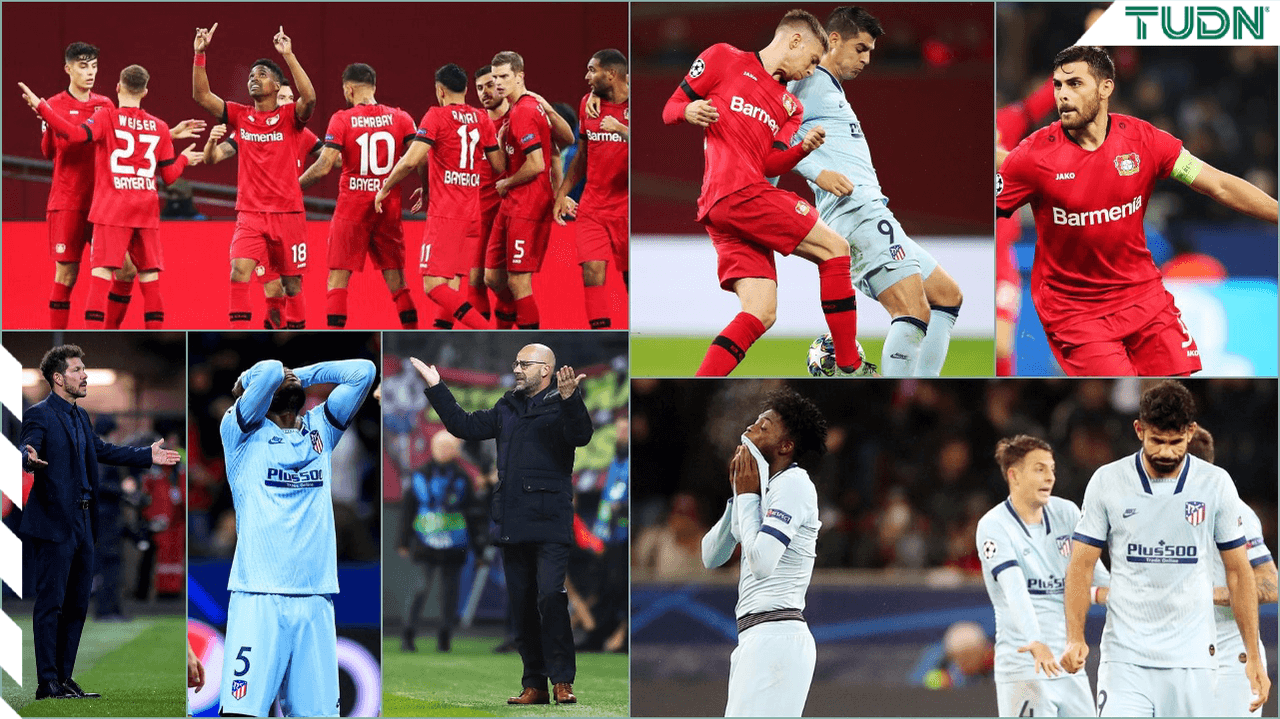 Con un autogol de Partey y gol de Holland, el Leverkusen se impone ante el Atlético de Madrid en la Champions League.