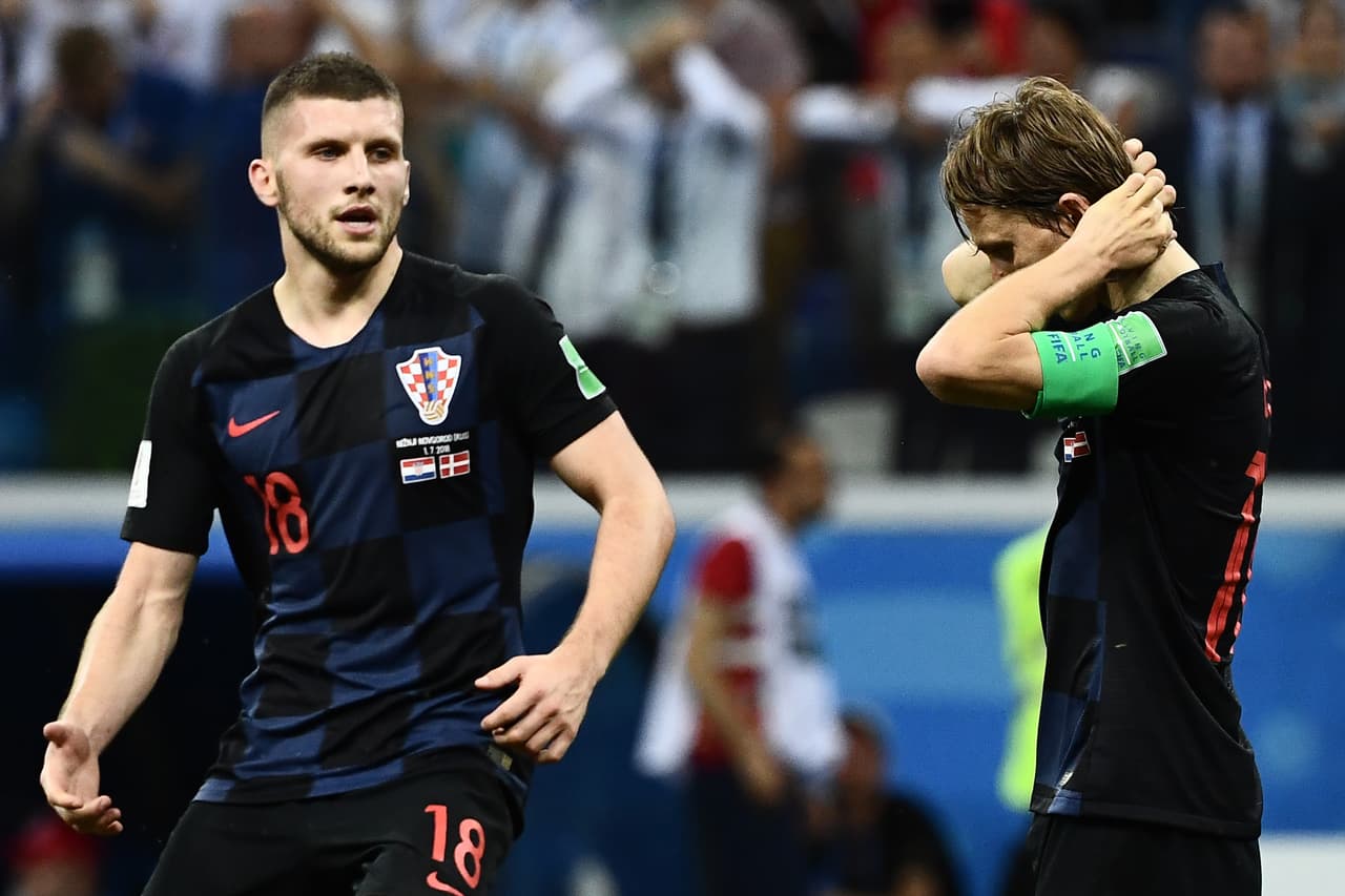 El desconcierto se apoderó de los croatas que no pudieron desequilibrar el juego antes de los lanzamientos desde el punto penal.