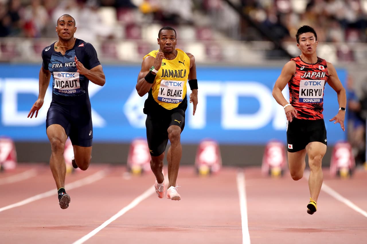 2 Yohan Blake, Jamiaca. Score 1316.