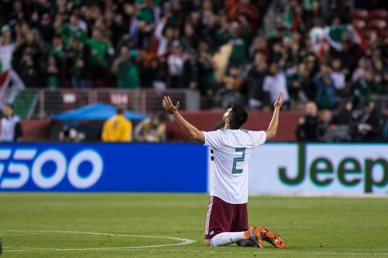 Santa Clara, California, Estados Unidos, a 23 de marzo de 2018. , durante el partido de preparación rumbo a la Copa Mundial de la FIFA Rusia 2018 entre la Selección Nacional de México y la Selección de Islandia, celebrado en el estadio Levis . Foto: Imago7/Luis Onofre