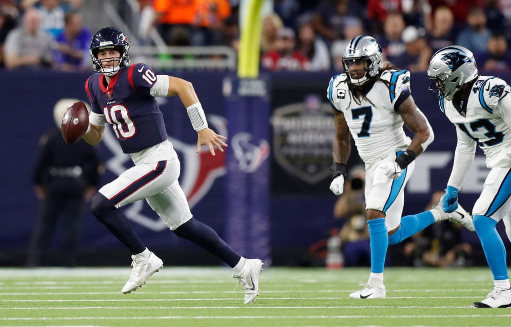 Las Carolina Panthers pierden a su mejor jugador pero vencen 24-9 a los Hpuston Texans.