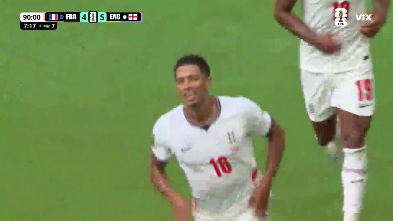 ¡Bellingham sentencia el partido! Inglaterra pone el broche de oro