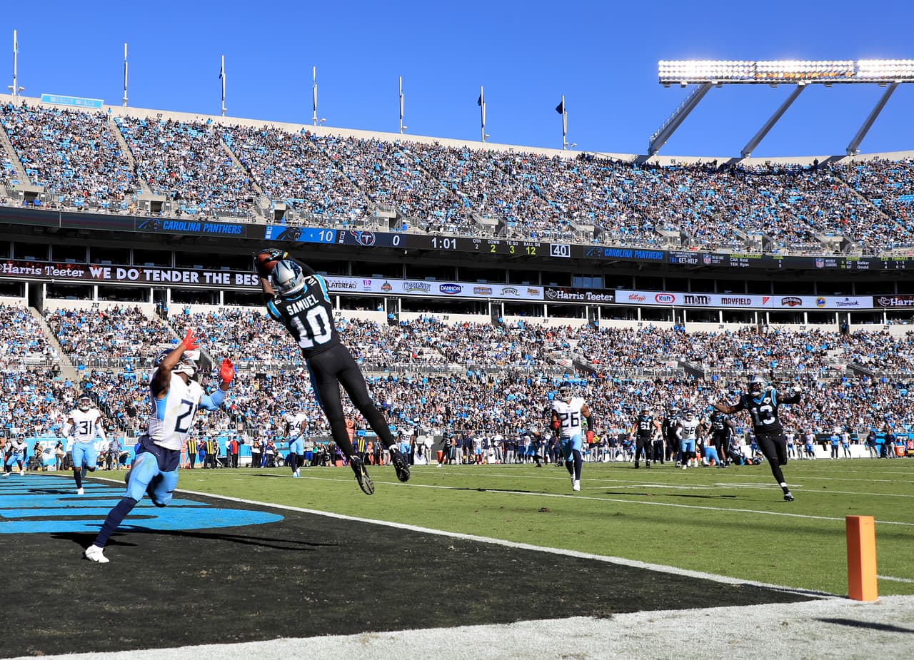 Carolina Panthers
<b>30-20 </b>Tennessee Titans | Carolina Panthers se impuso con claridad 30-20 sobre Tennessee Titans y aún se ilusiona con playoffs.