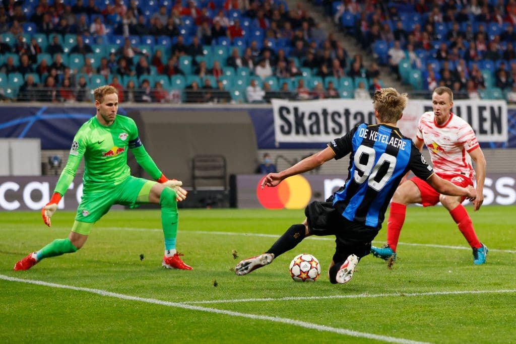 Club Brugge sorprende al RB Leipzig en su propia casa y vienen de atrás para quedarse con la victoria 1-2.