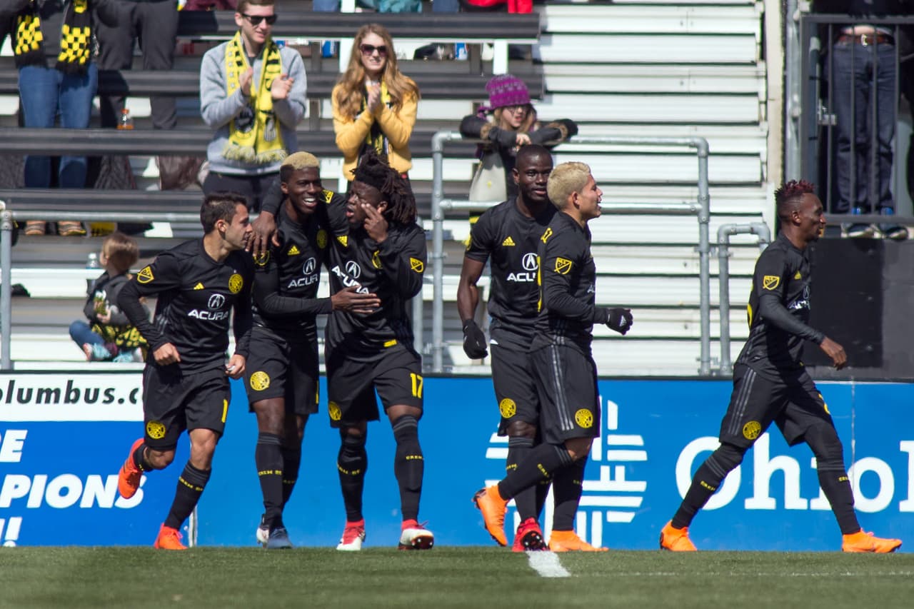 Gyasi Zardes marca doblete y da agónico triunfo al Crew ante Montreal