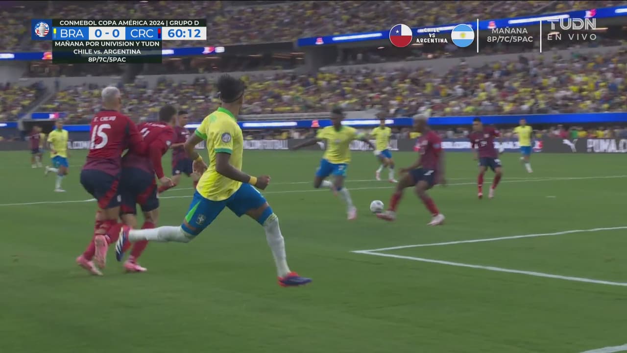 ¡Ni con joga bonito! Brasil no puede anotarle a Costa Rica