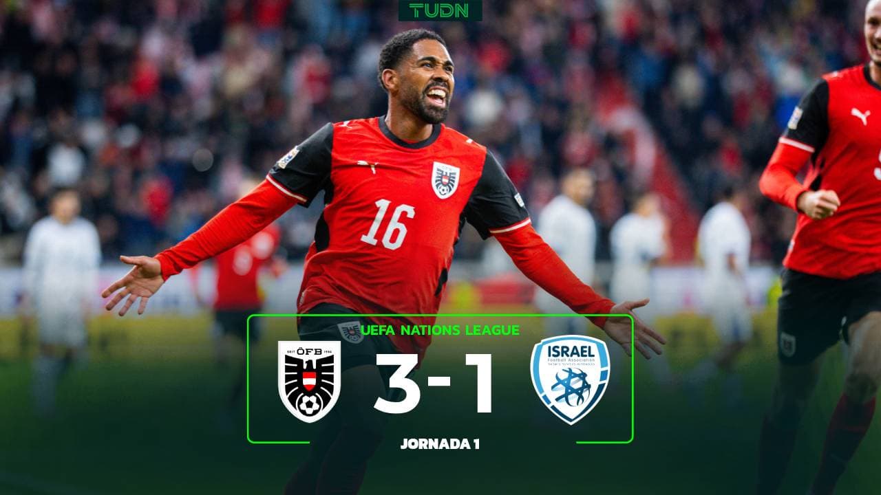 Resumen | Austria sufre en triunfo ante Israel con goles al final