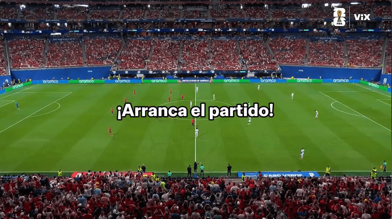 ¡Comienza el partido! ¡La pelota se mueve! ¡Arranca el espectáculo!