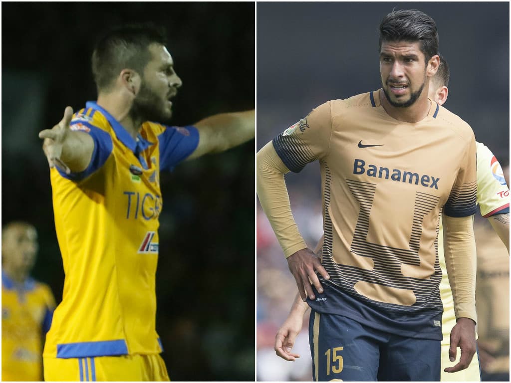 Pero el duelo entre ambos lo gana el atacante de Tigres por la gran técnica con la que cuenta para definir, ya que en cualquier momento te puede sorprender con un disparo un cabezazo o una genialidad para poner en peligro en arco rival.