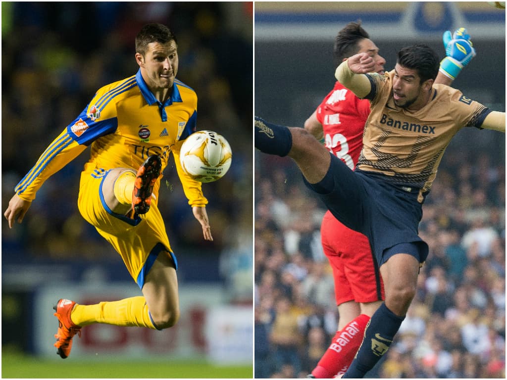 La delantera de Tigres es liderada por Andre Pierre Ginac, y por Pumas Eduardo Herrera, ambos atacantes fueron sin duda una de las figuras de sus respectivos equipos, pero el que sorprendió más en el torneo fue el francés.