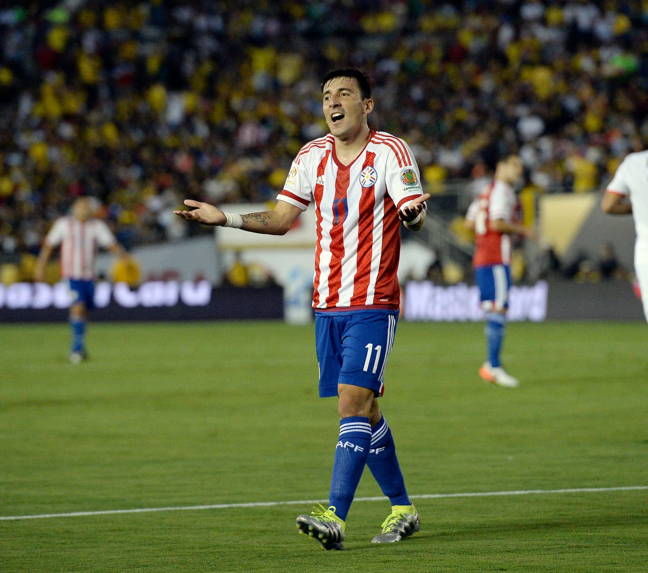 Édgar Benítez, Paraguay. Calificación Promedio: 35.