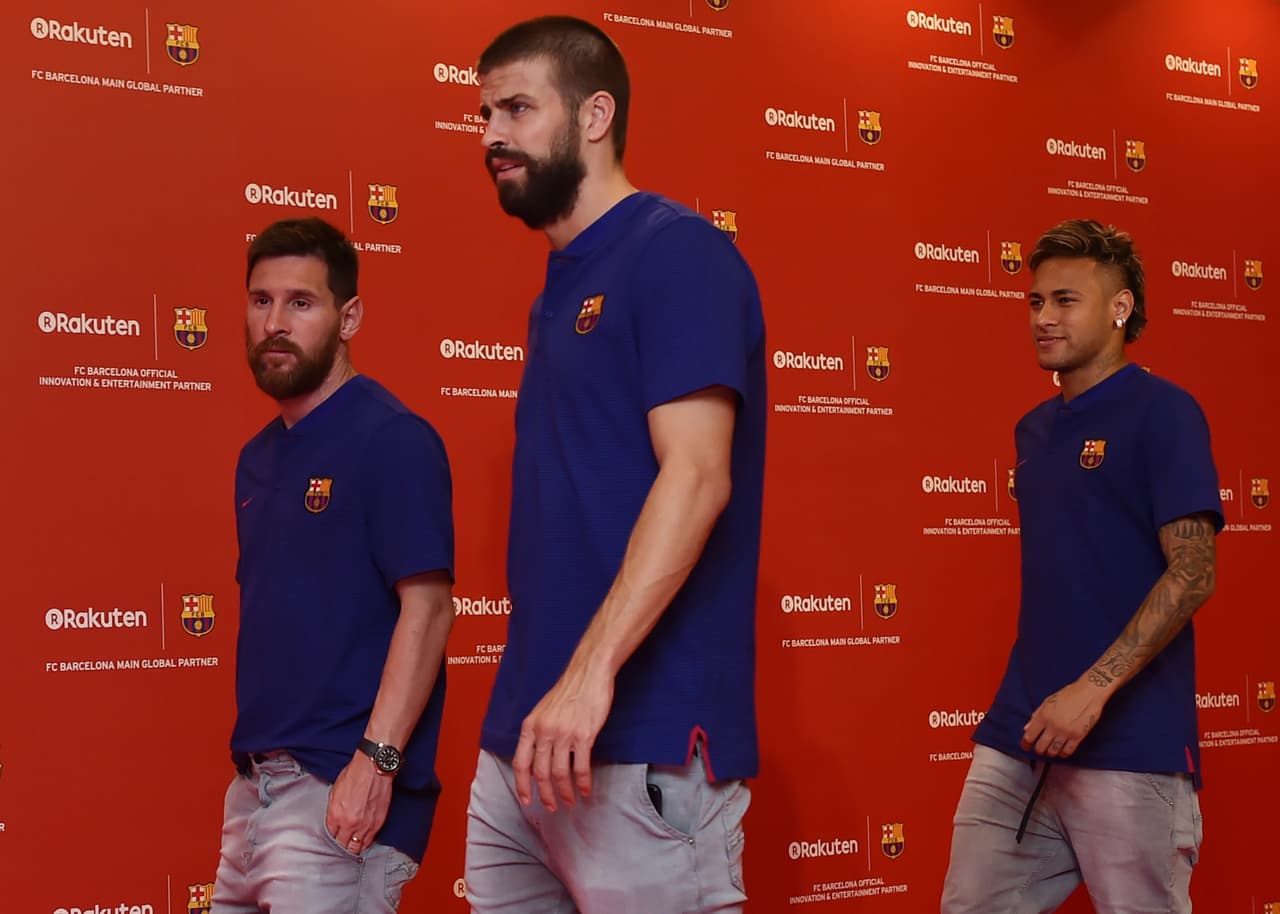 Piqué dice que en la boda de Messi ya sabía que Neymar se iba del Barcelona