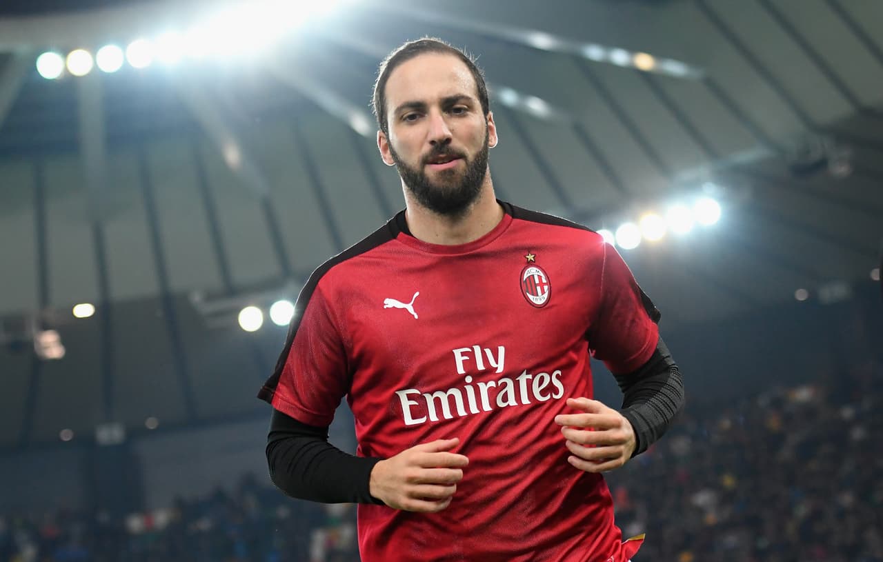 69. Gonzalo Higuaín (A.C. Milan / Argentina)