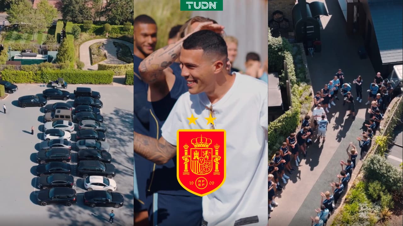 Increíble recibimiento del Tottenham a Pedro Porro por ganar la Copa del Mundo