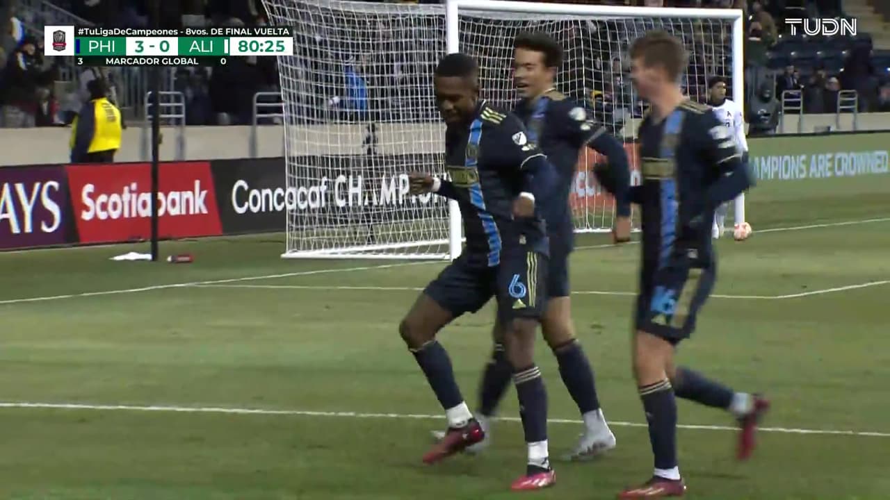 ¡Qué baile! Perea liquida a Alianza con el 3-0 para Philadelphia