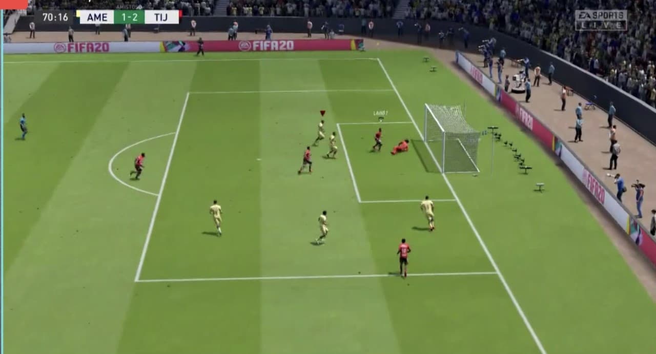 Santiago Cáseres cae en su debut de la eLiga MX frente a Miguel Barbieri, el americanista no encntó su juego y cayó 3-1 frente al xolaje.