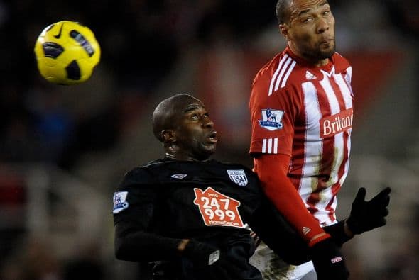 El WBA visitó el campo del Stoke City con la necesidad de puntuar.