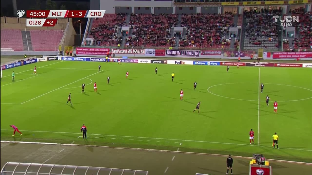 ¡Gol de Modric! Luka puso el 1-4 de Croacia sobre Malta