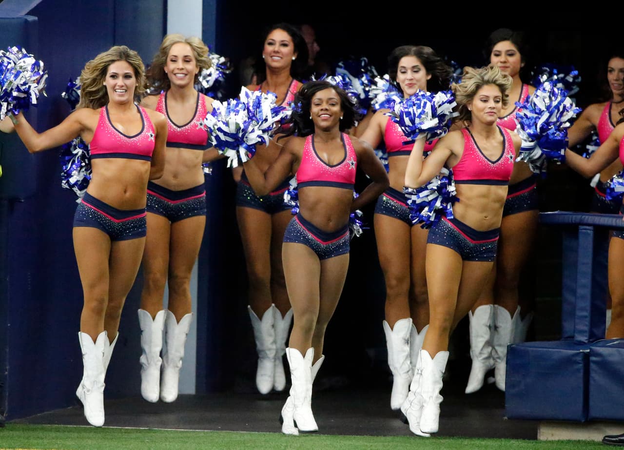 Las animadoras de los Vaqueros son las consentidas de la afición, pero las de Broncos, Patriots y Dolphins no se quedan atrás, ¿tú qué opinas?