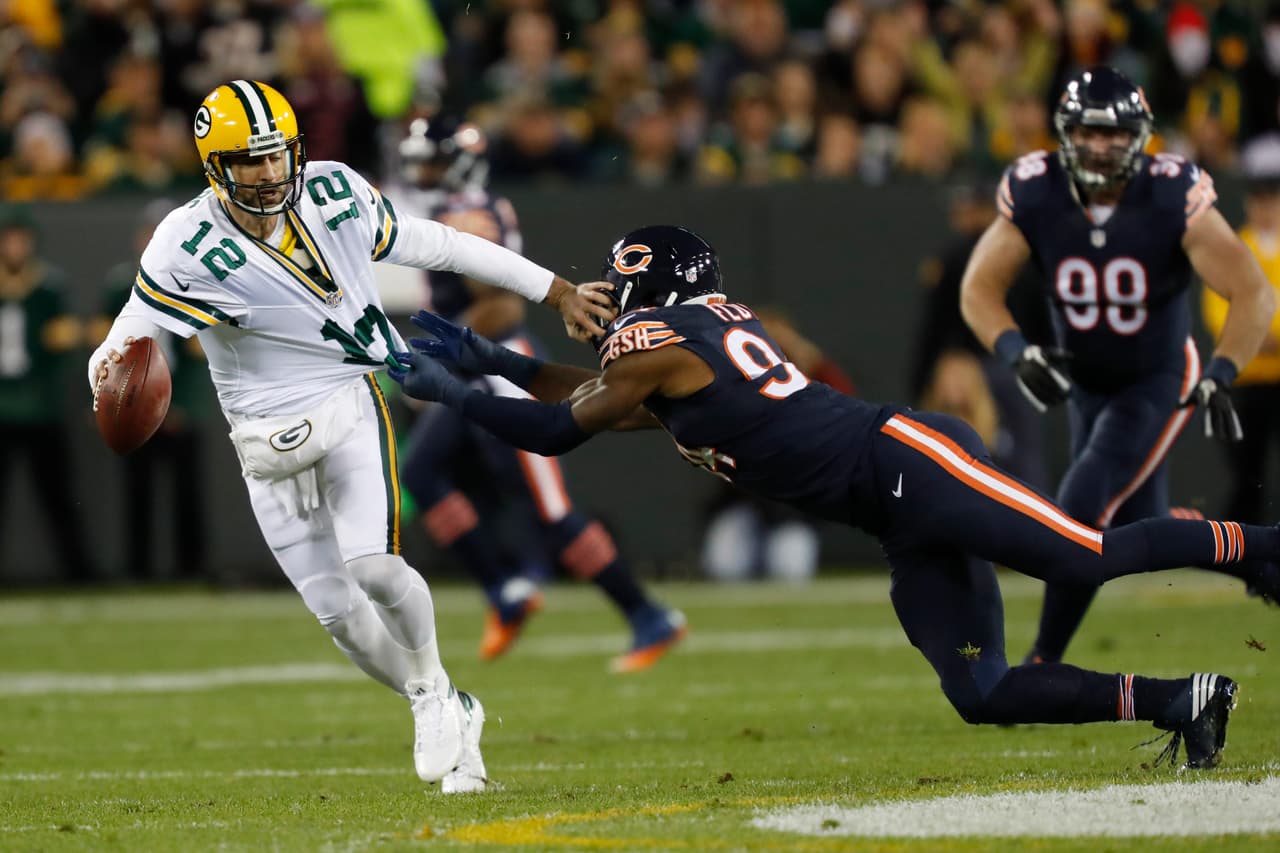 <b>Chicago Bears.</b> Si las cosas salieran mal con Aaron Rodgers y los Packers, uno de sus destinos podría ser llegar a los Chicago Bears, un equipo que literalmente, de manera histórica, siempre ha adolecido de un quarterback de calidad.