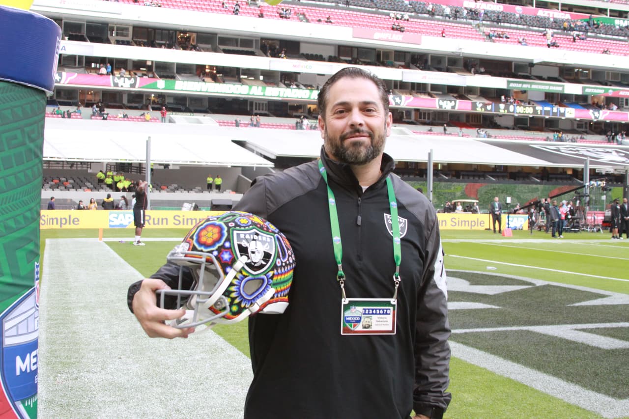 Miles de aficionados y apasionados de la NFL se dieron cita en el estadio Azteca para presenciar el duelo de Monday Night entre Raiders y Texans.