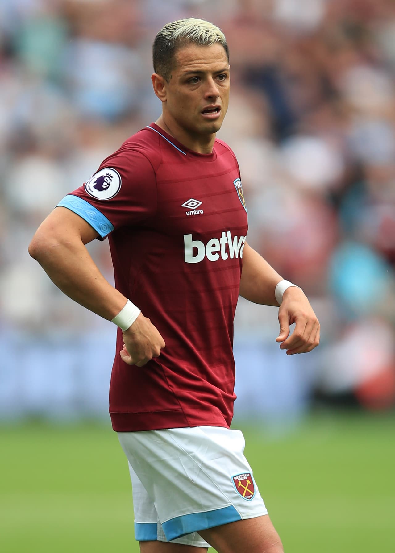 <b>Javier Hernández: </b>aunque ya se recuperó del virus que no le permitió jugar las últimas semanas, Manuel Pellegrini confirmó que el 'Chicharito' no estará en la convocatoria del West Ham para el juego de este viernes ante Brighton.